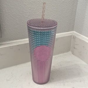 Multicolored Starbucks Cup